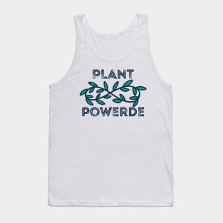 Plant Powered leaves Tank Top